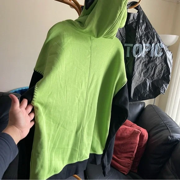 NWT Invader Zim GIR cosplay hoodie jacket top  XL - Picture 3 of 8
